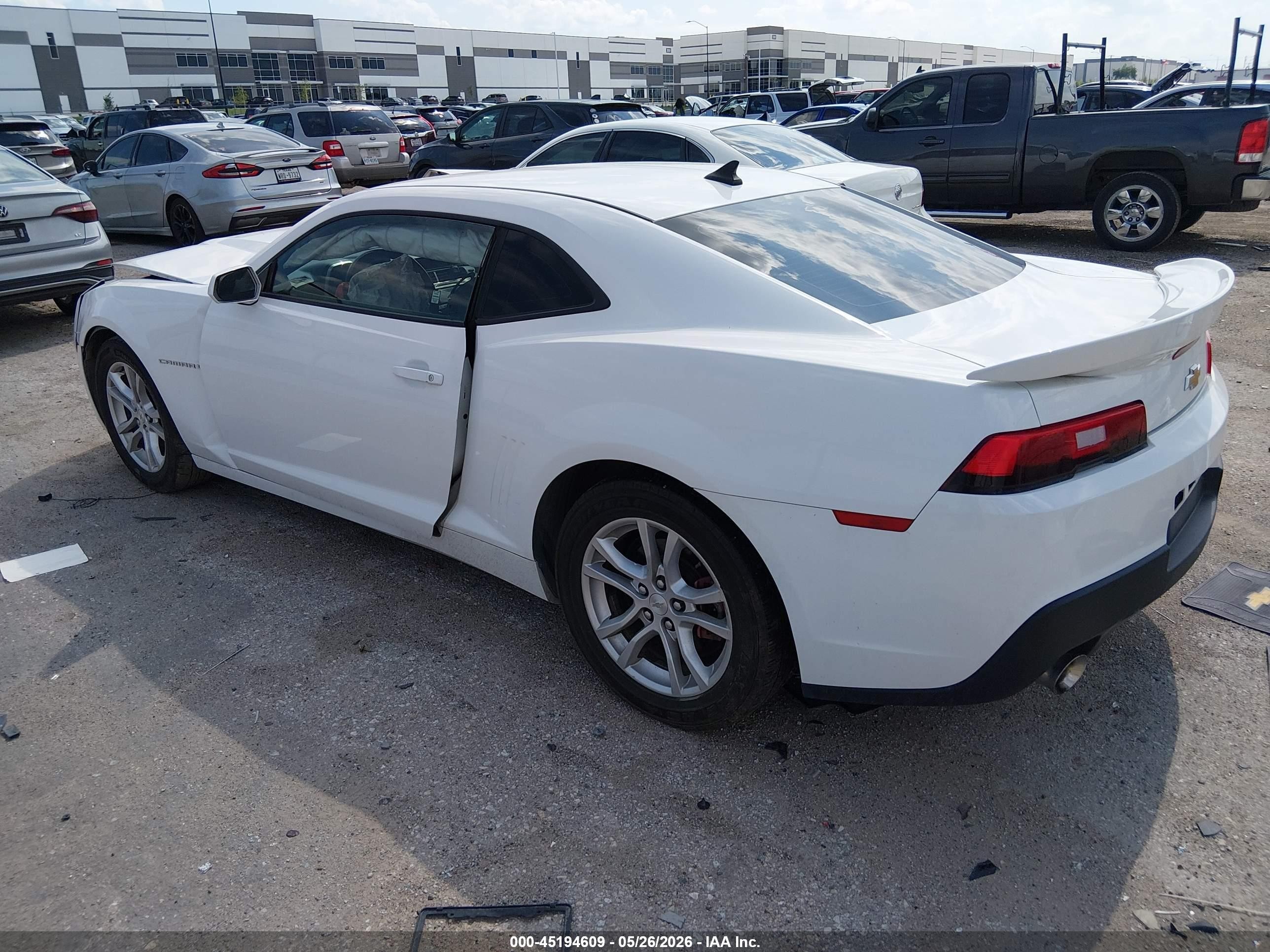 2015 Chevrolet Camaro 2ls White vin: 2G1FB1E37F9240781