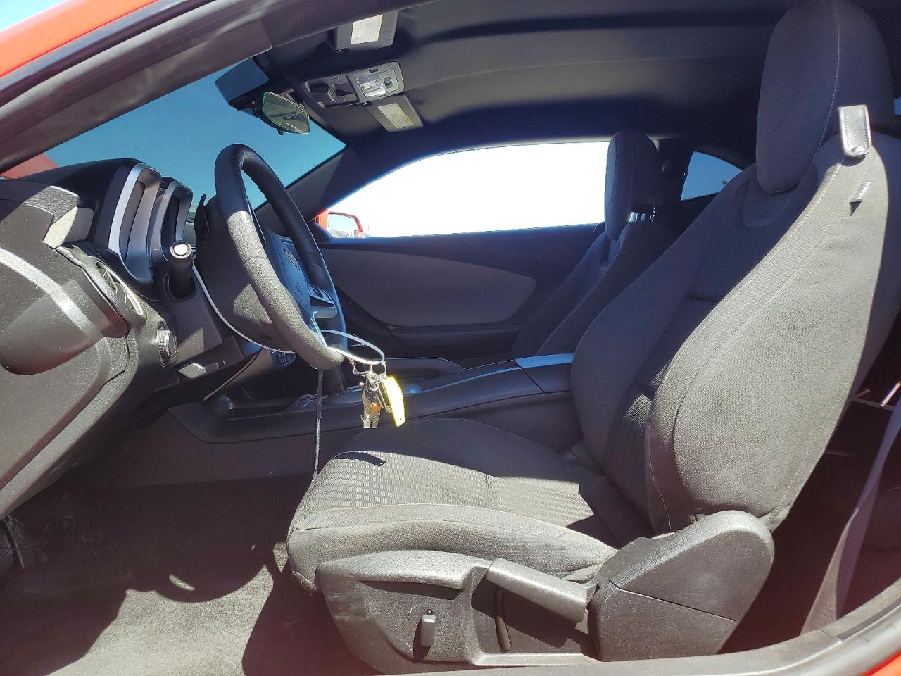2015 Chevrolet Camaro Ls Red vin: 2G1FB1E37F9244703