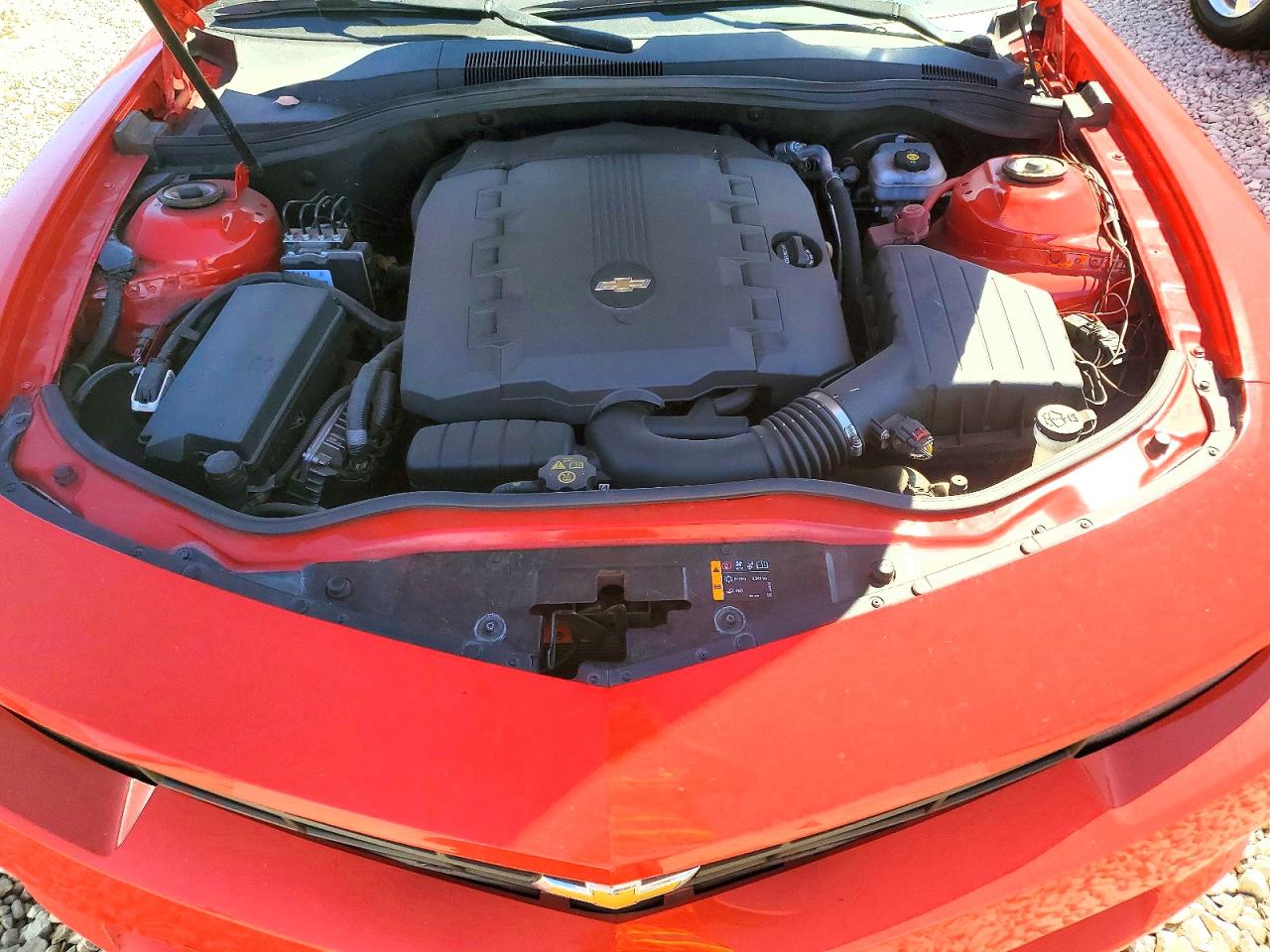 2015 Chevrolet Camaro Ls Red vin: 2G1FB1E37F9244703