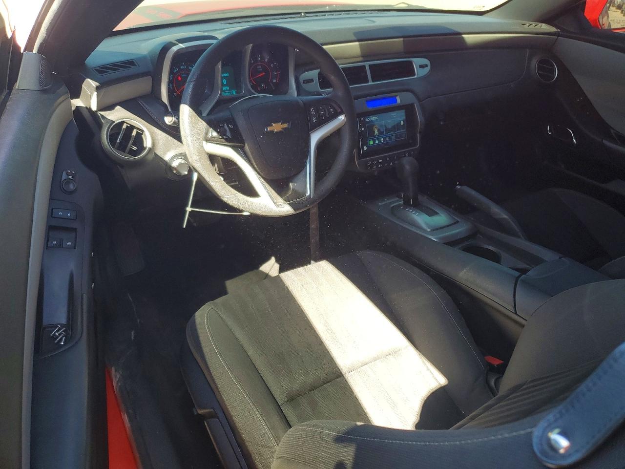2015 Chevrolet Camaro Ls Red vin: 2G1FB1E37F9244703