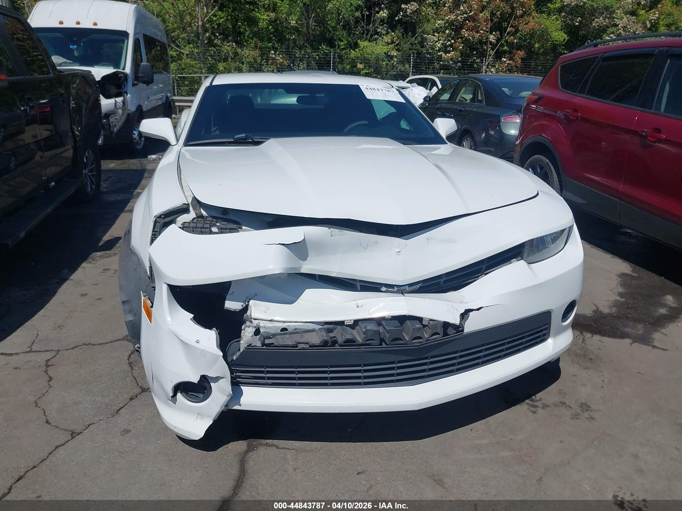 2015 Chevrolet Camaro 2ls White vin: 2G1FB1E37F9311476