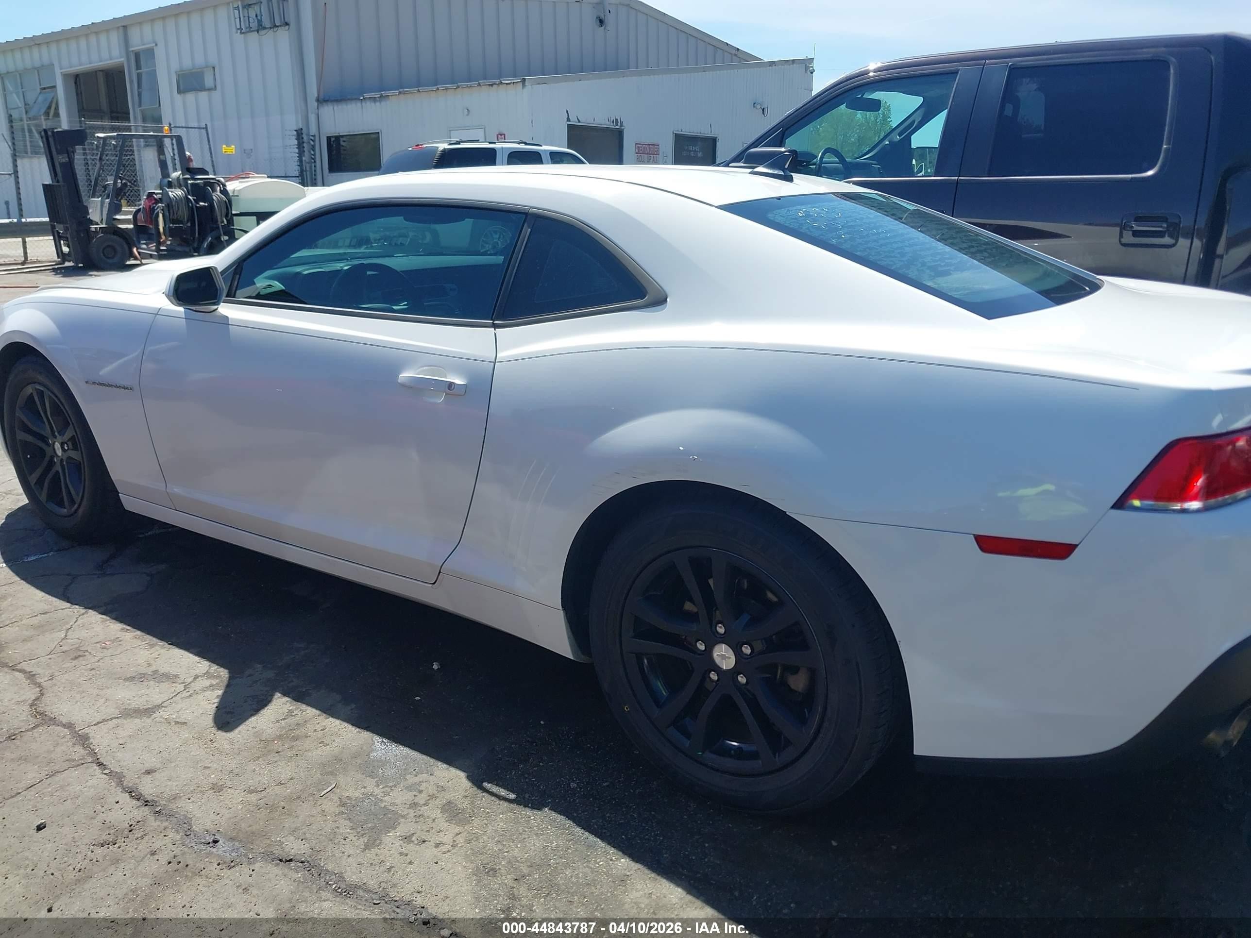 2015 Chevrolet Camaro 2ls White vin: 2G1FB1E37F9311476