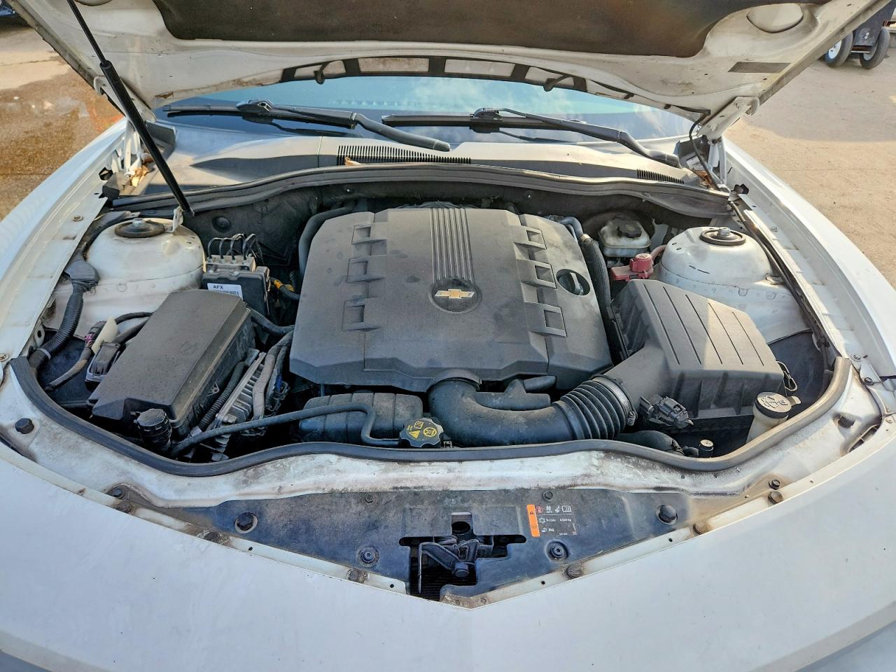 2012 Chevrolet Camaro Lt White vin: 2G1FB1E38C9105630