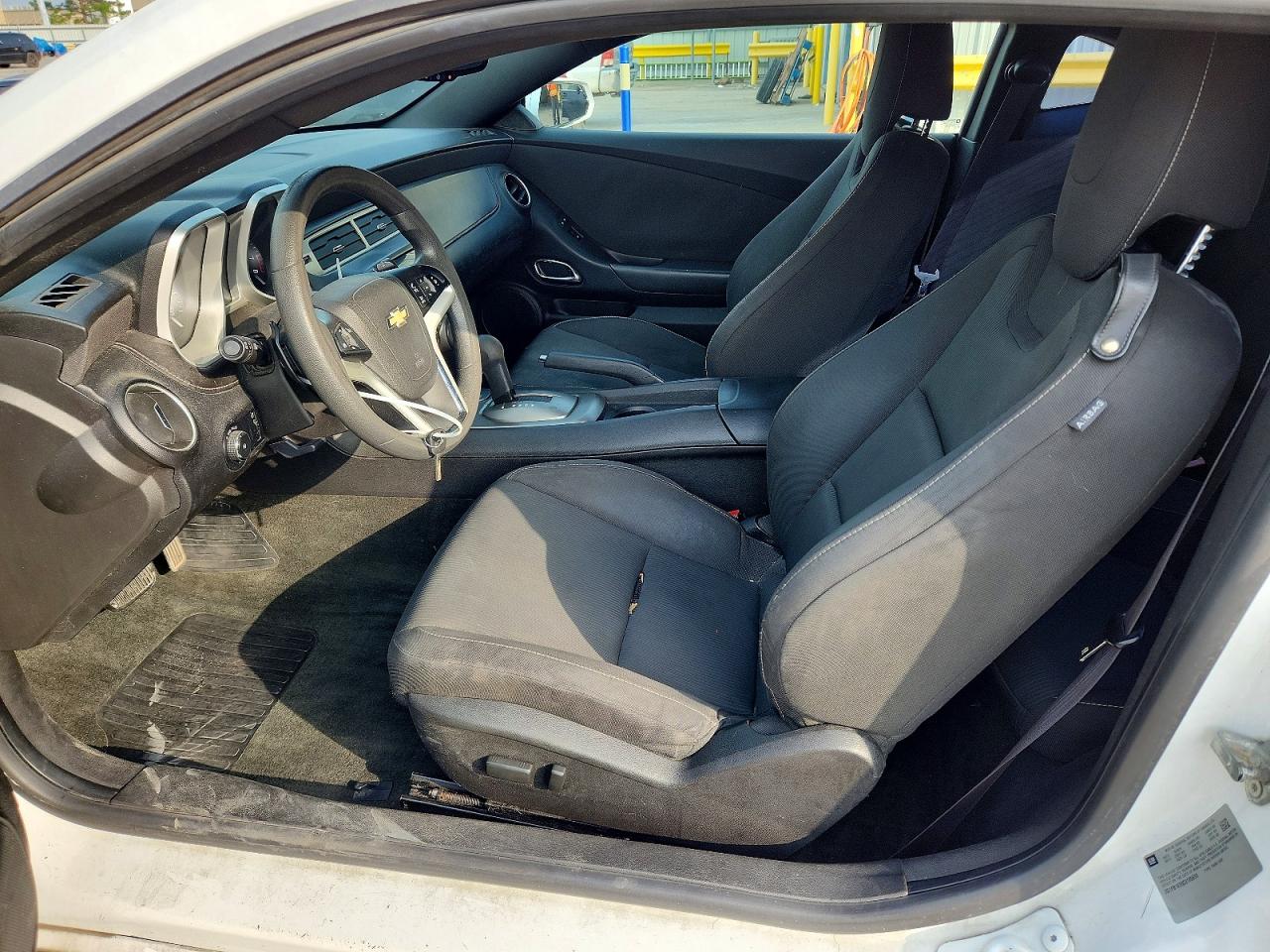 2012 Chevrolet Camaro Lt White vin: 2G1FB1E38C9105630