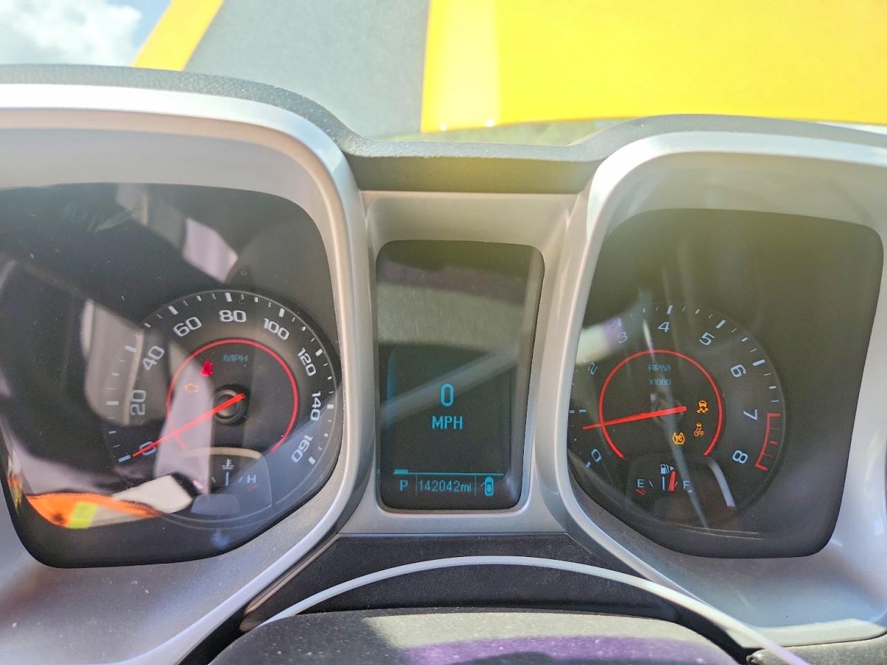 2012 Chevrolet Camaro Lt Yellow vin: 2G1FB1E38C9123724