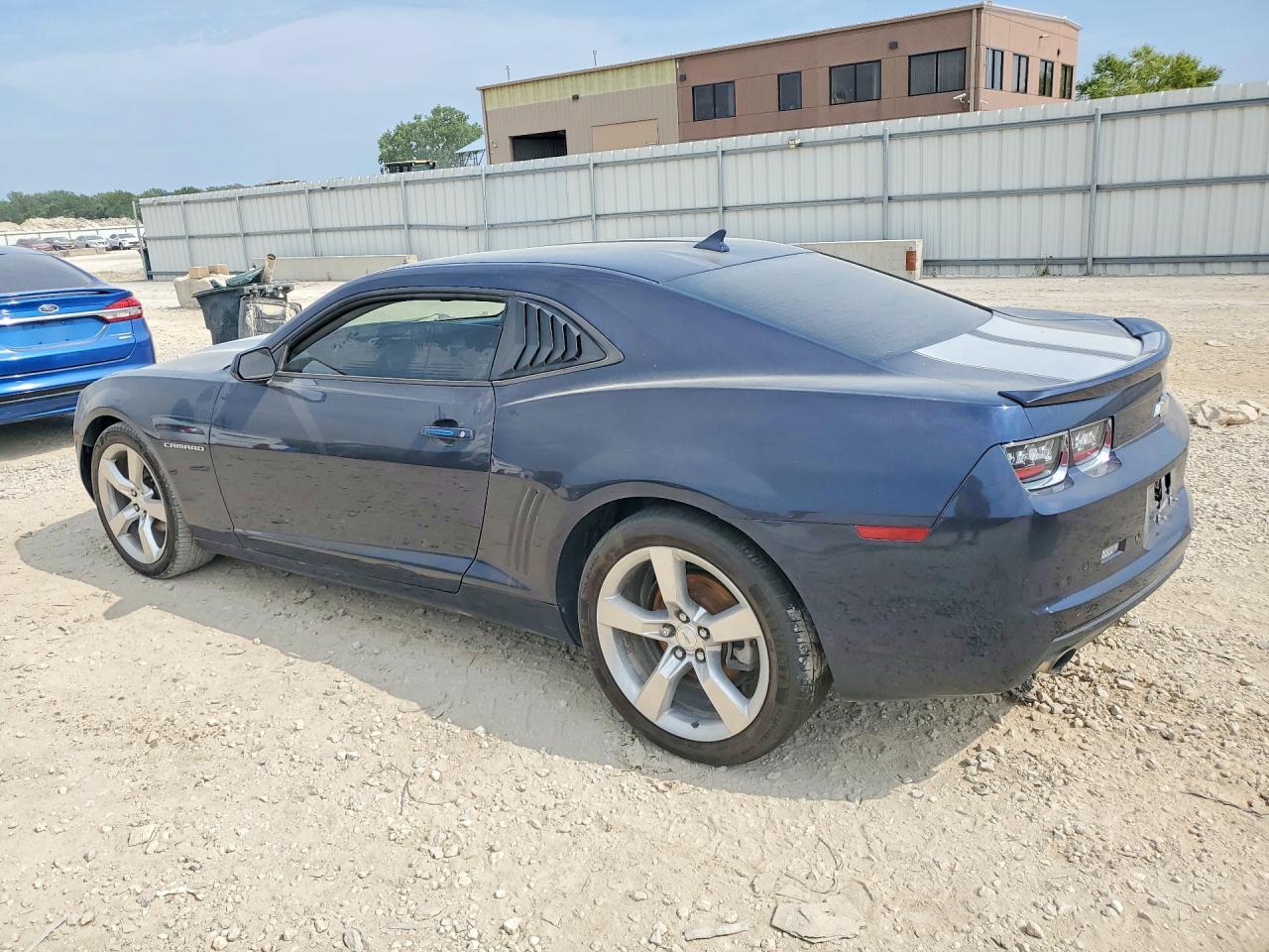2012 Chevrolet Camaro Lt Blue vin: 2G1FB1E38C9132195
