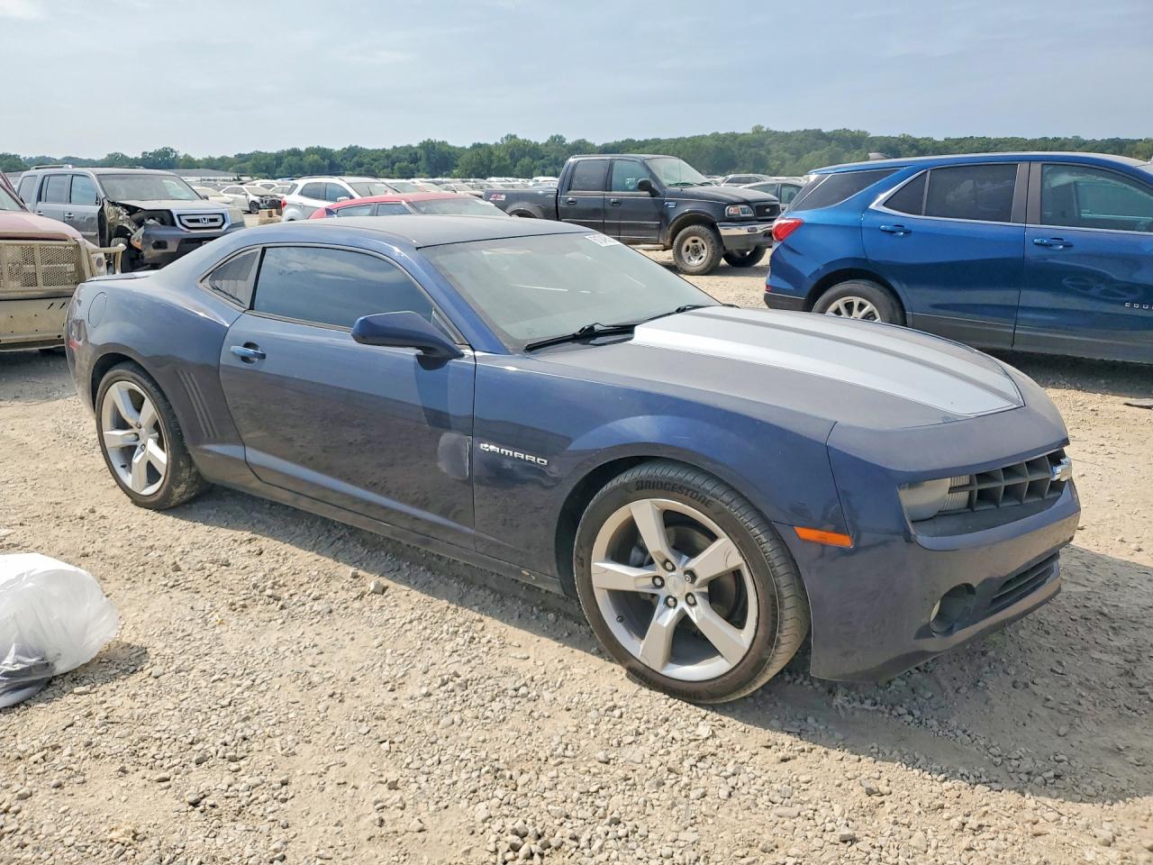 2012 Chevrolet Camaro Lt Blue vin: 2G1FB1E38C9132195