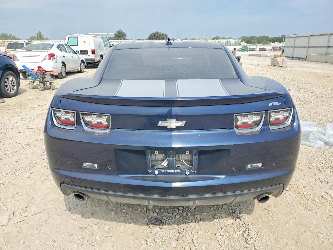 2012 Chevrolet Camaro Lt Blue vin: 2G1FB1E38C9132195