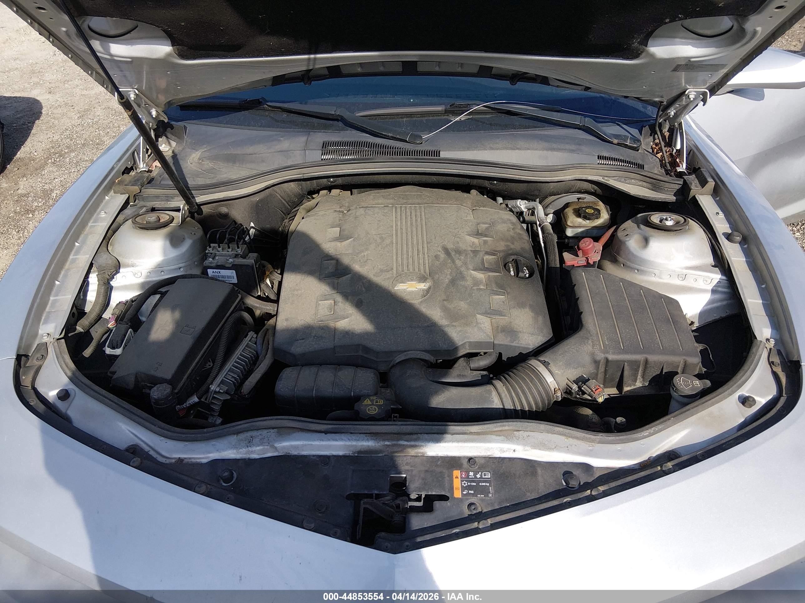 2012 Chevrolet Camaro 1lt Silver vin: 2G1FB1E38C9176147