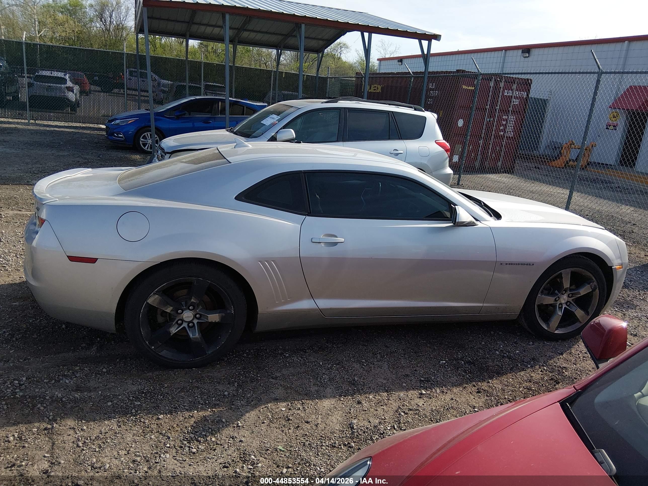 2012 Chevrolet Camaro 1lt Silver vin: 2G1FB1E38C9176147