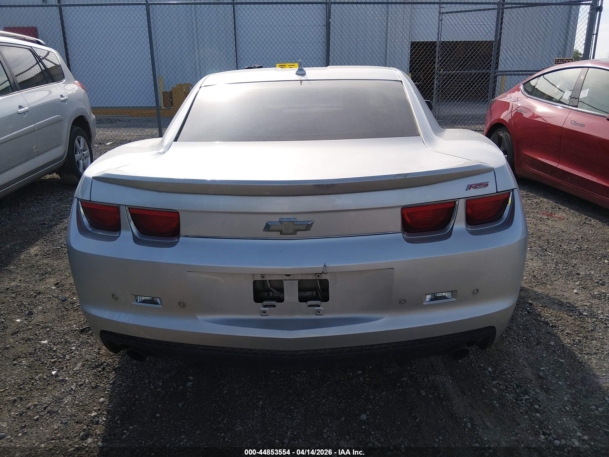 2012 Chevrolet Camaro 1lt Silver vin: 2G1FB1E38C9176147