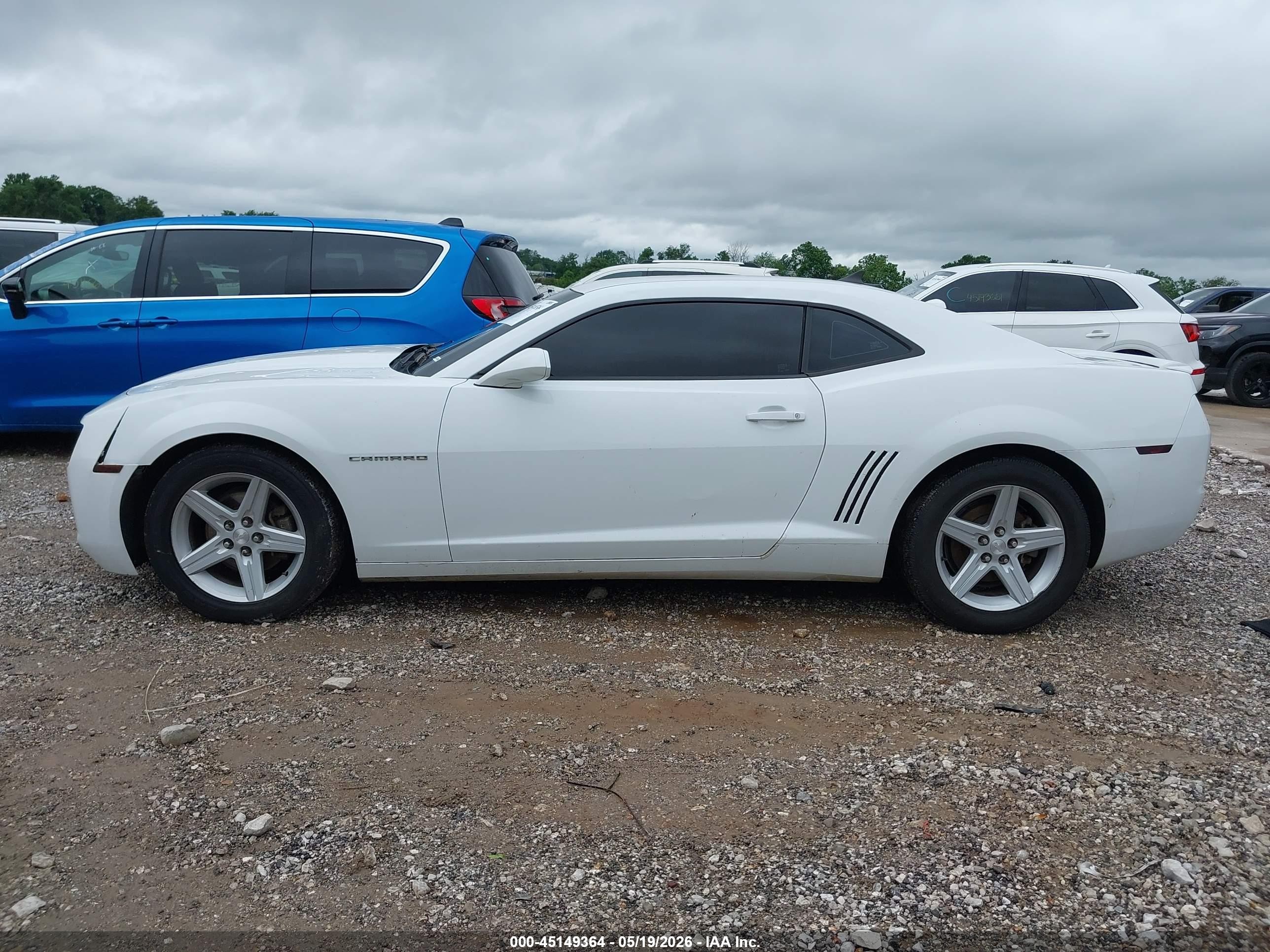 2012 Chevrolet Camaro 1lt White vin: 2G1FB1E38C9199346