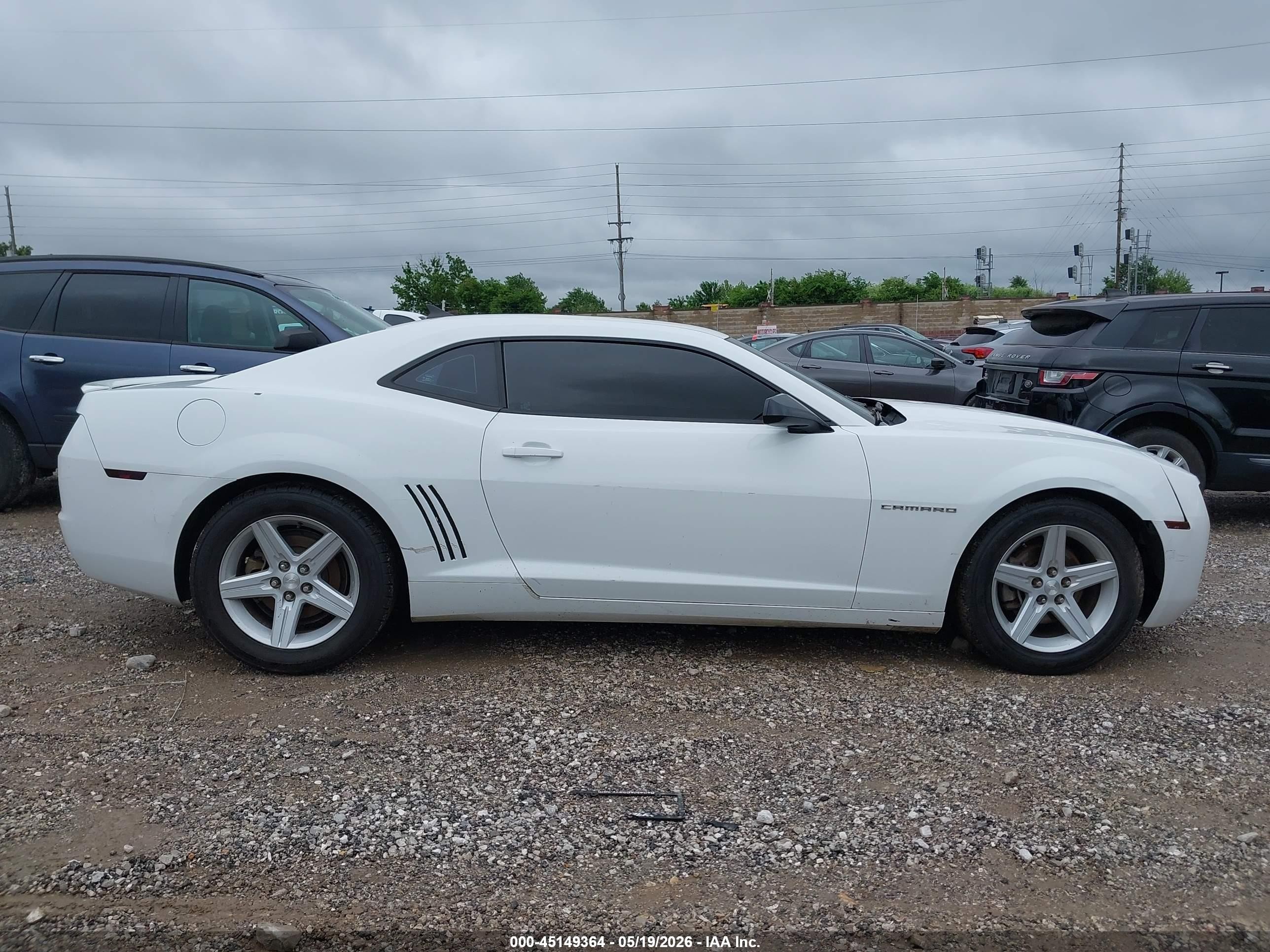 2012 Chevrolet Camaro 1lt White vin: 2G1FB1E38C9199346