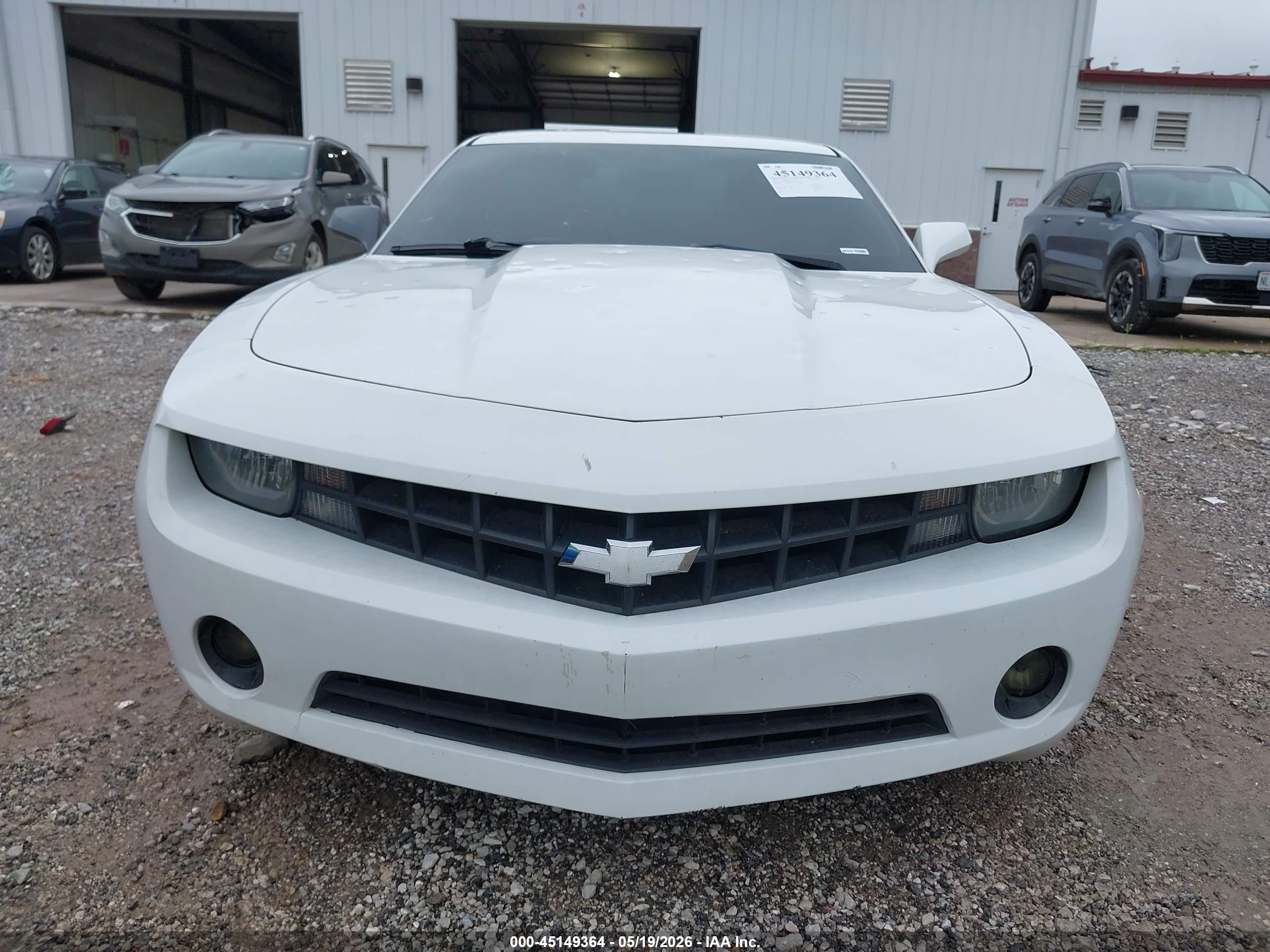 2012 Chevrolet Camaro 1lt White vin: 2G1FB1E38C9199346