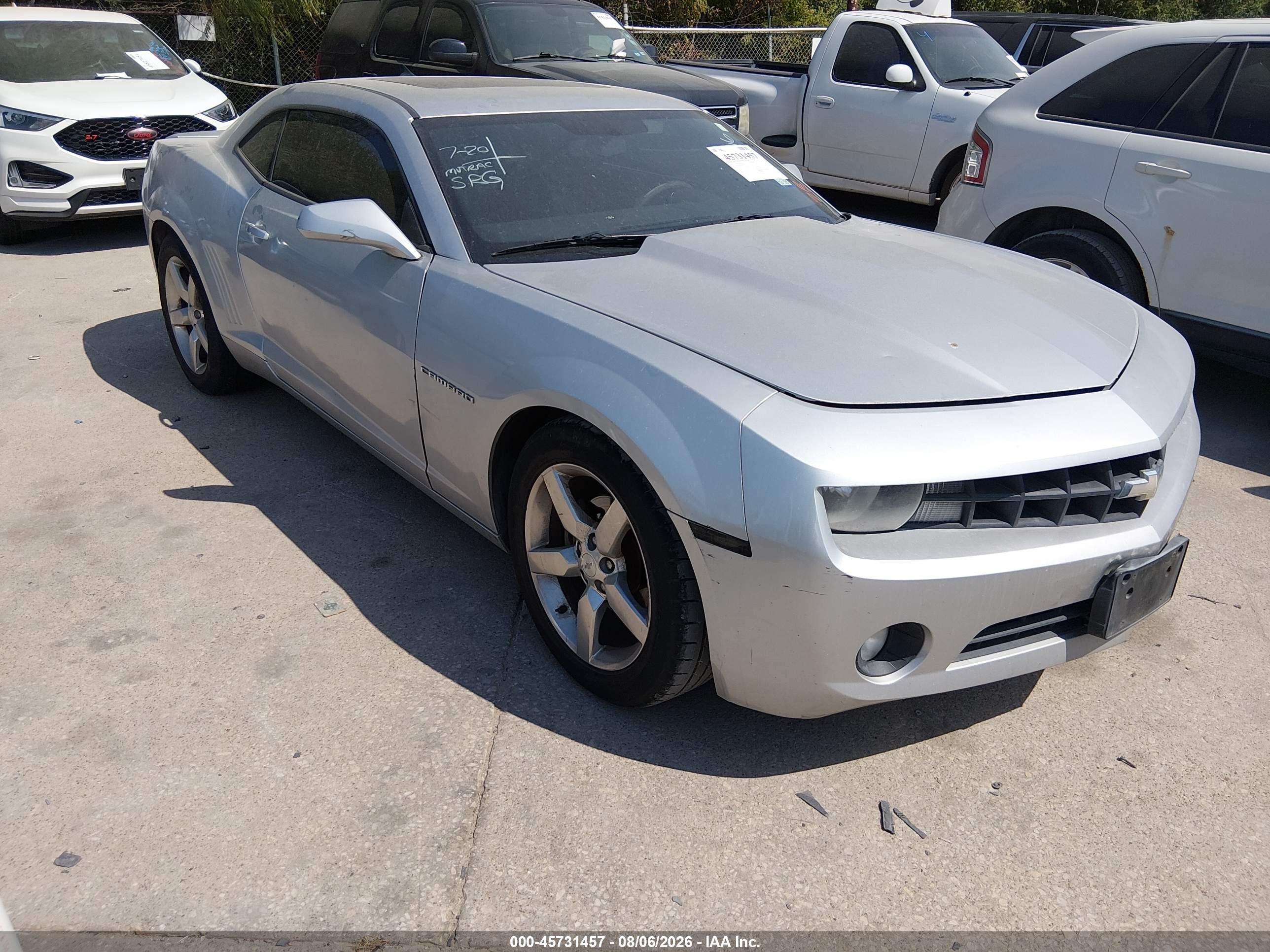 2012 Chevrolet Camaro 1lt Серый vin: 2G1FB1E38C9203816