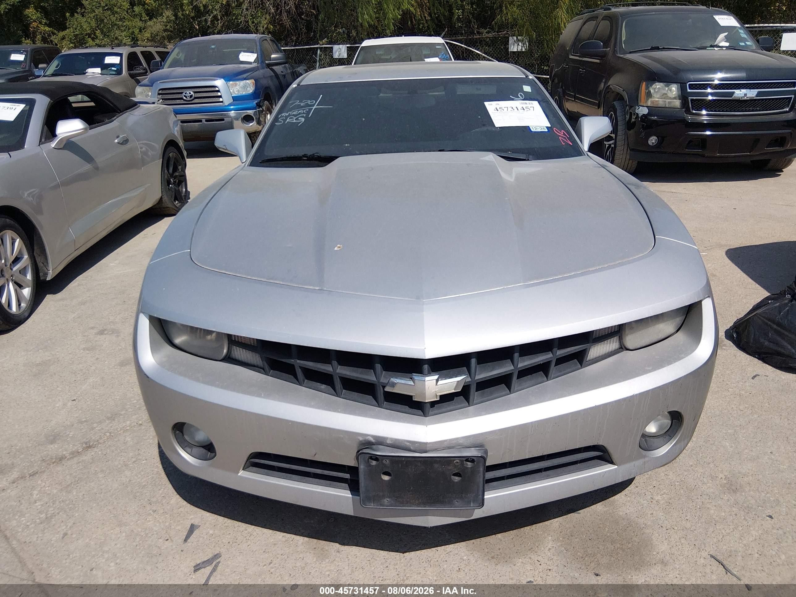 2012 Chevrolet Camaro 1lt Серый vin: 2G1FB1E38C9203816