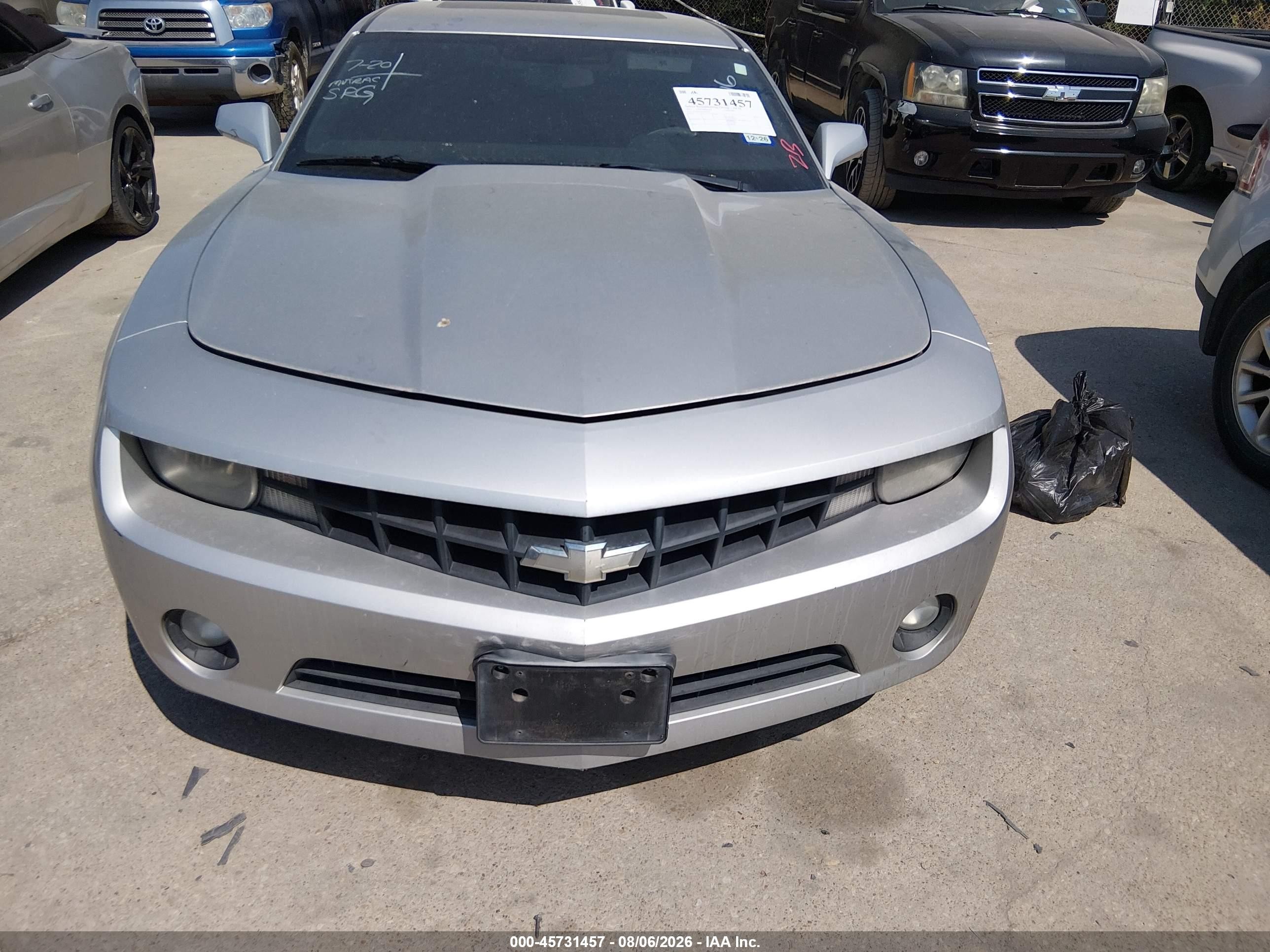 2012 Chevrolet Camaro 1lt Серый vin: 2G1FB1E38C9203816
