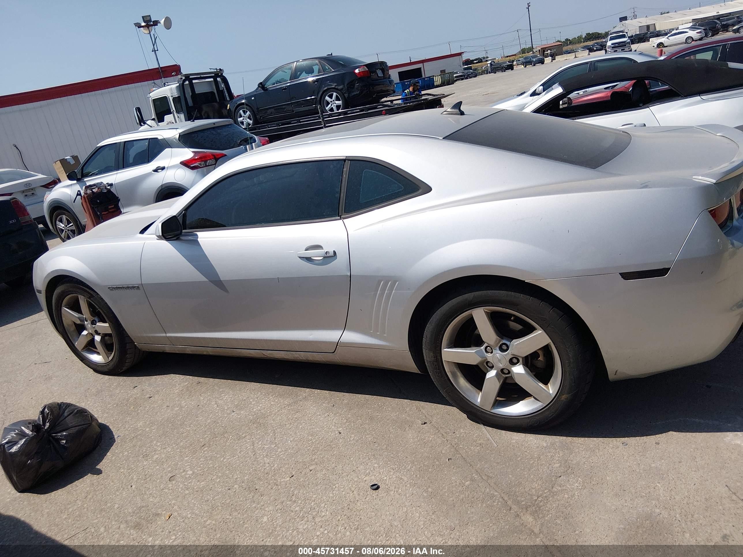 2012 Chevrolet Camaro 1lt Серый vin: 2G1FB1E38C9203816