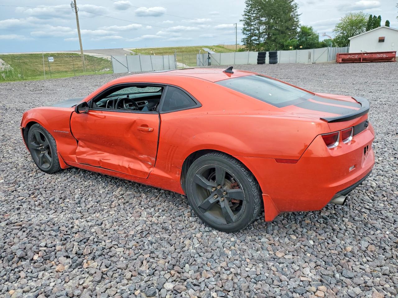 2012 Chevrolet Camaro Lt Оранжевый vin: 2G1FB1E38C9206554