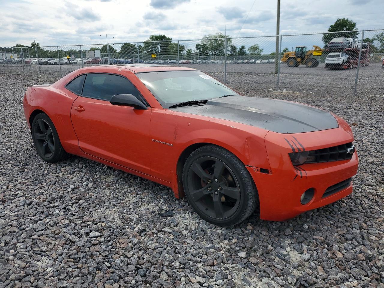 2012 Chevrolet Camaro Lt Оранжевый vin: 2G1FB1E38C9206554