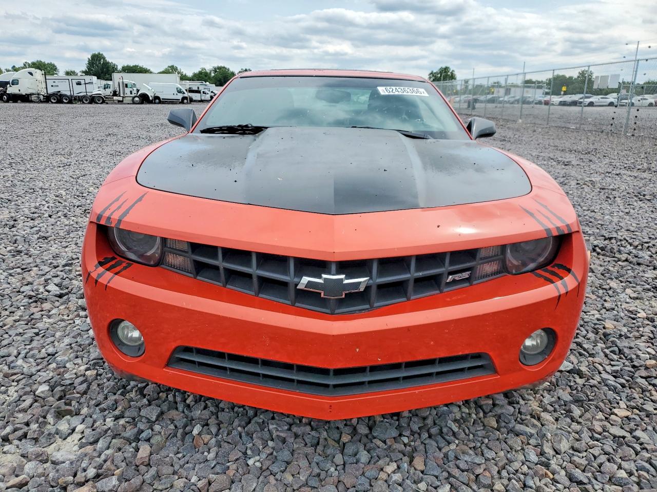 2012 Chevrolet Camaro Lt Оранжевый vin: 2G1FB1E38C9206554