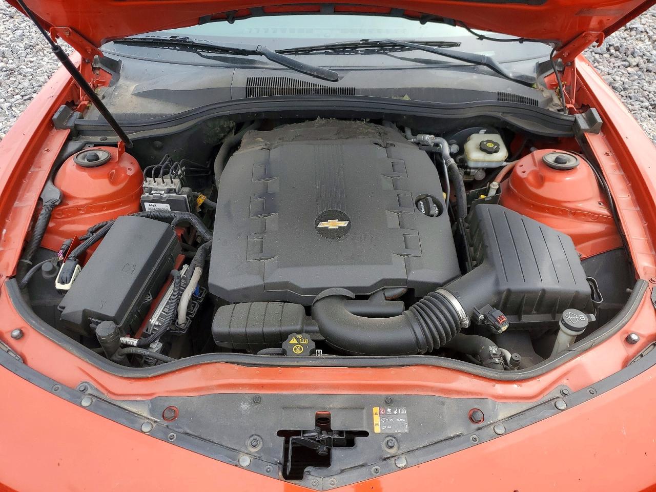 2012 Chevrolet Camaro Lt Оранжевый vin: 2G1FB1E38C9206554