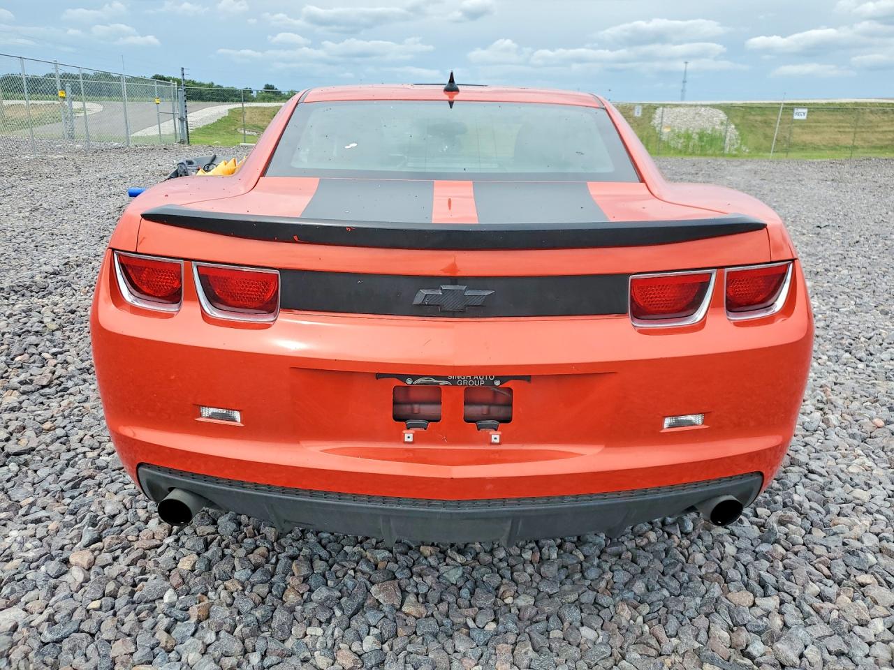 2012 Chevrolet Camaro Lt Оранжевый vin: 2G1FB1E38C9206554