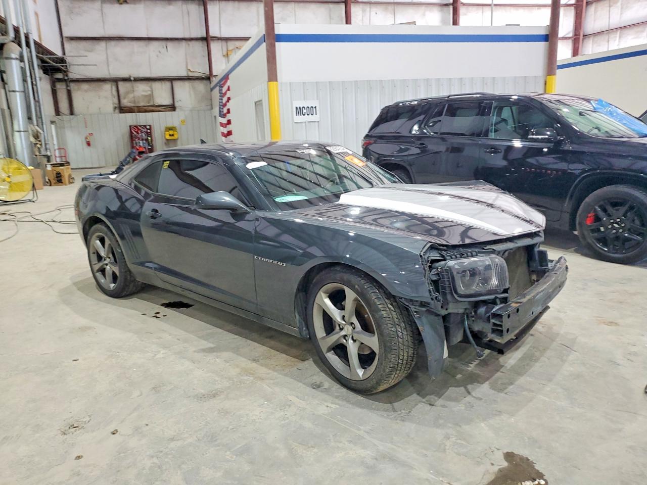2013 Chevrolet Camaro Lt Charcoal vin: 2G1FB1E38D9141724
