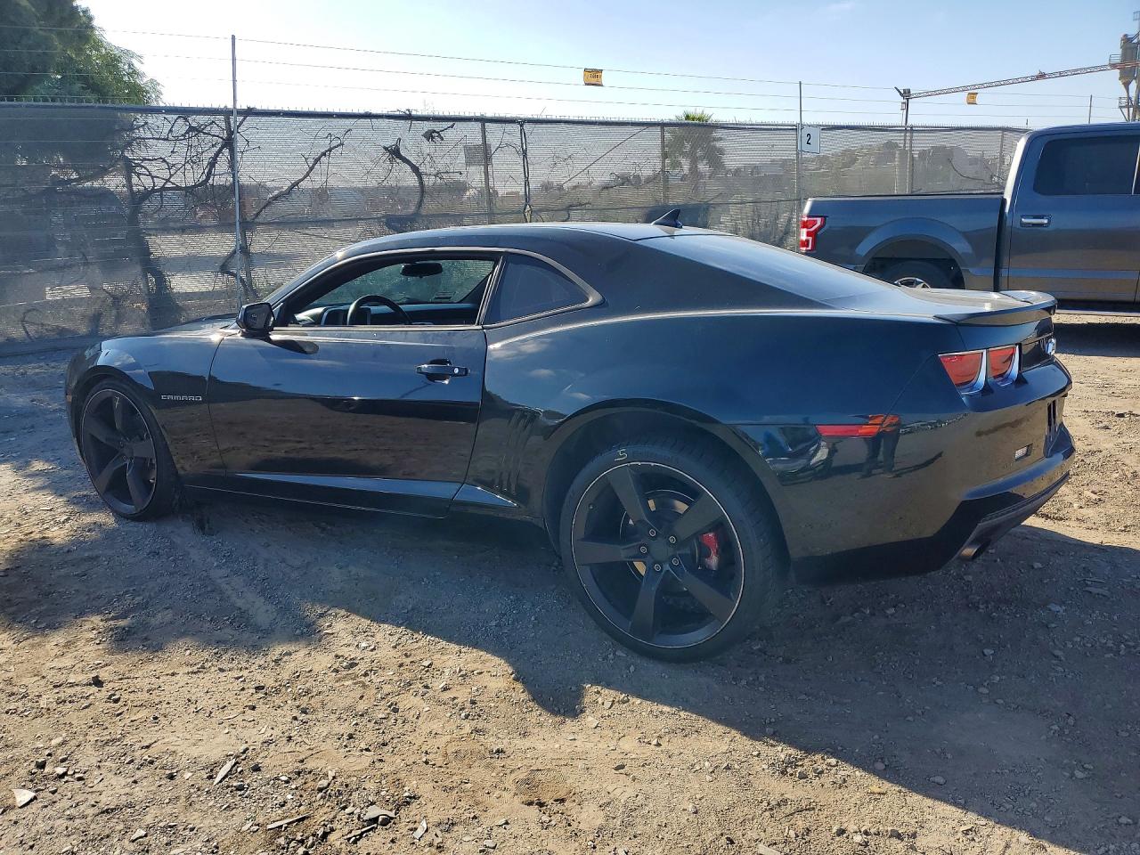 2013 Chevrolet Camaro Lt Black vin: 2G1FB1E38D9161276