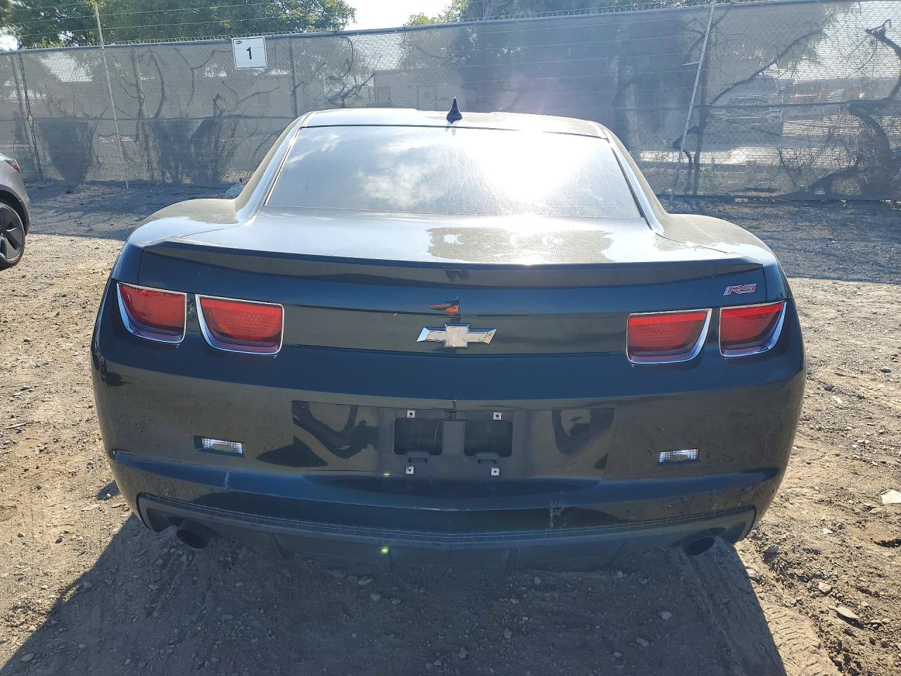 2013 Chevrolet Camaro Lt Black vin: 2G1FB1E38D9161276