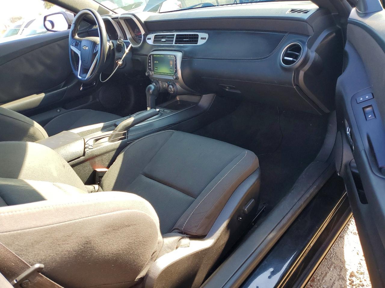 2013 Chevrolet Camaro Lt Black vin: 2G1FB1E38D9161276