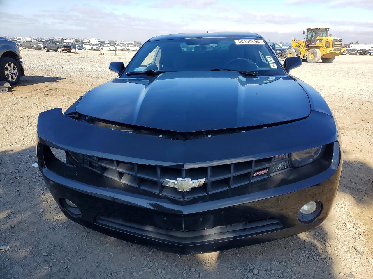 2013 Chevrolet Camaro Lt Black vin: 2G1FB1E38D9161276
