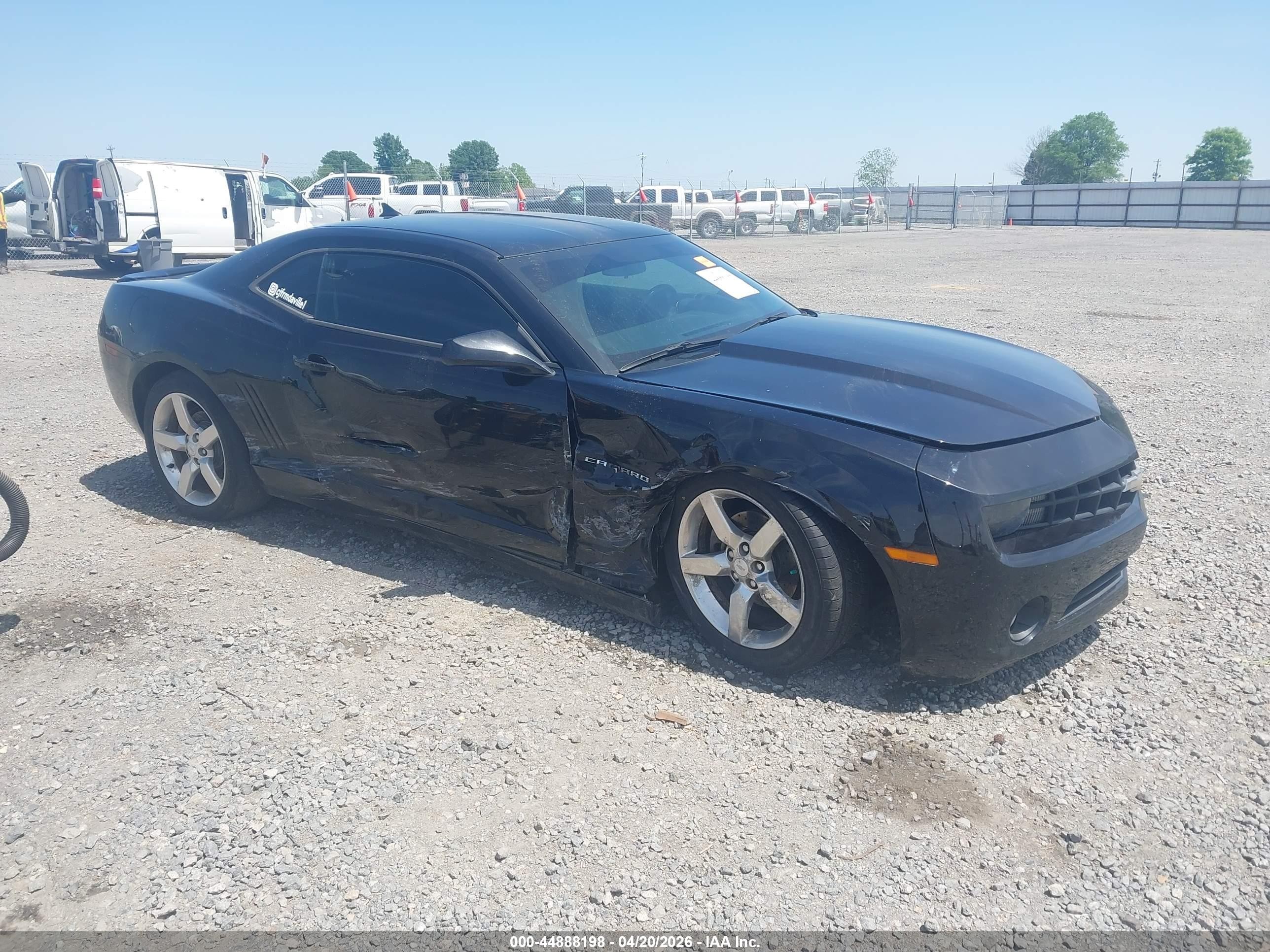 2013 Chevrolet Camaro 1lt Black vin: 2G1FB1E38D9182659