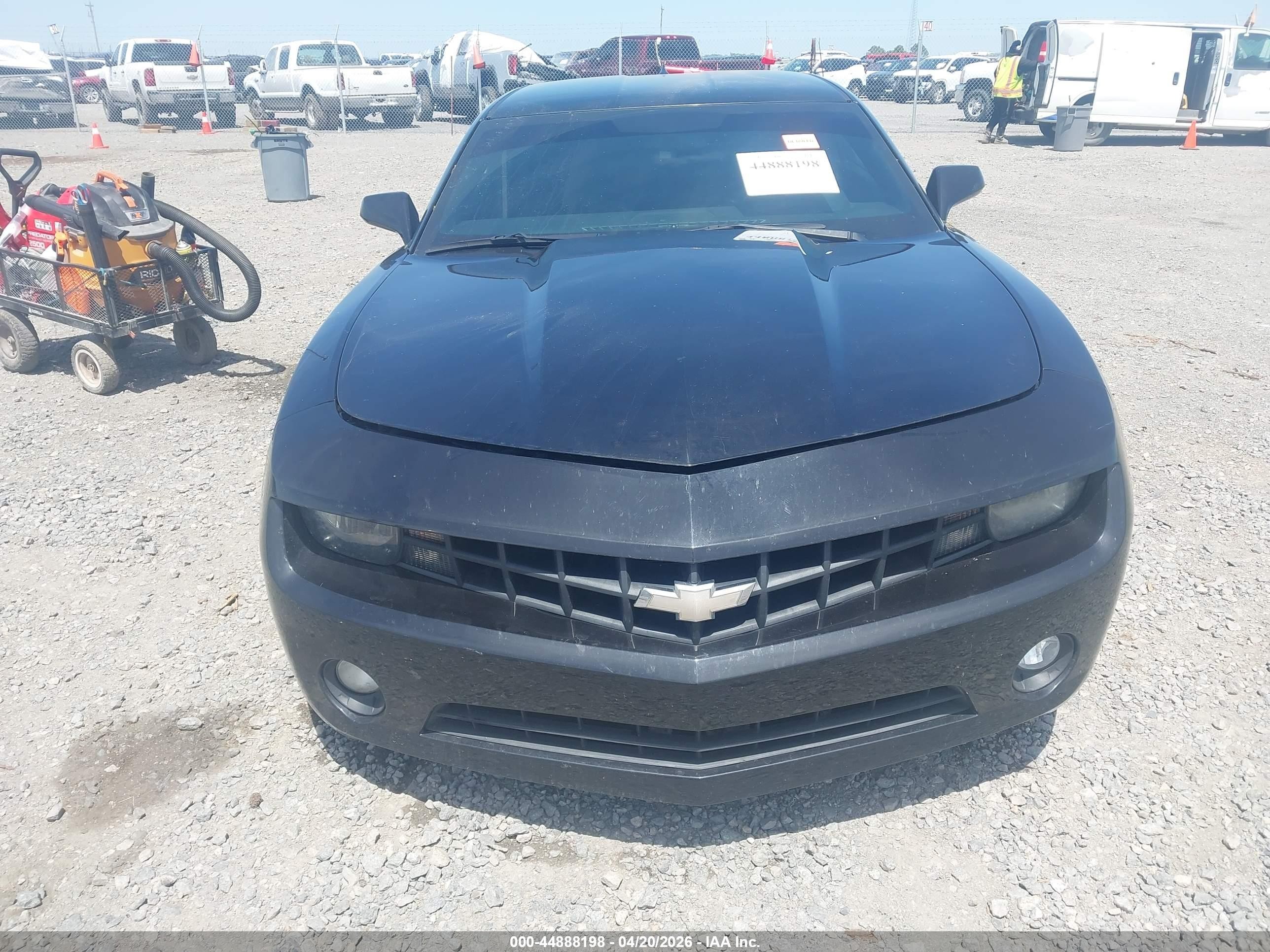 2013 Chevrolet Camaro 1lt Black vin: 2G1FB1E38D9182659