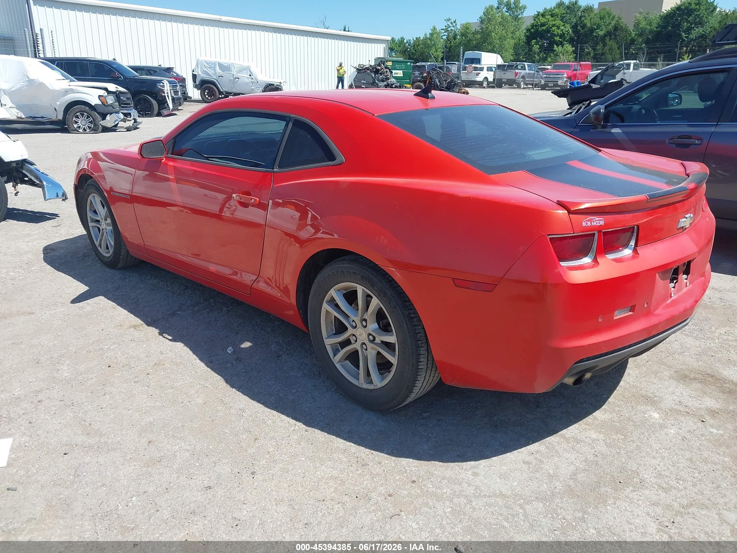2013 Chevrolet Camaro 1lt Orange vin: 2G1FB1E38D9193628