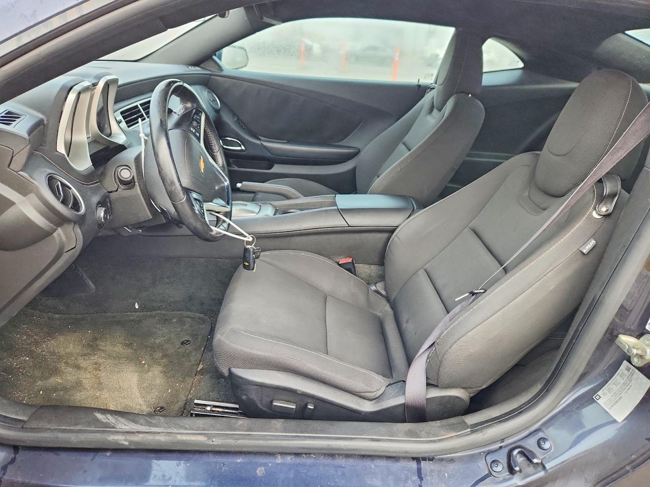 2013 Chevrolet Camaro Lt Blue vin: 2G1FB1E38D9204580