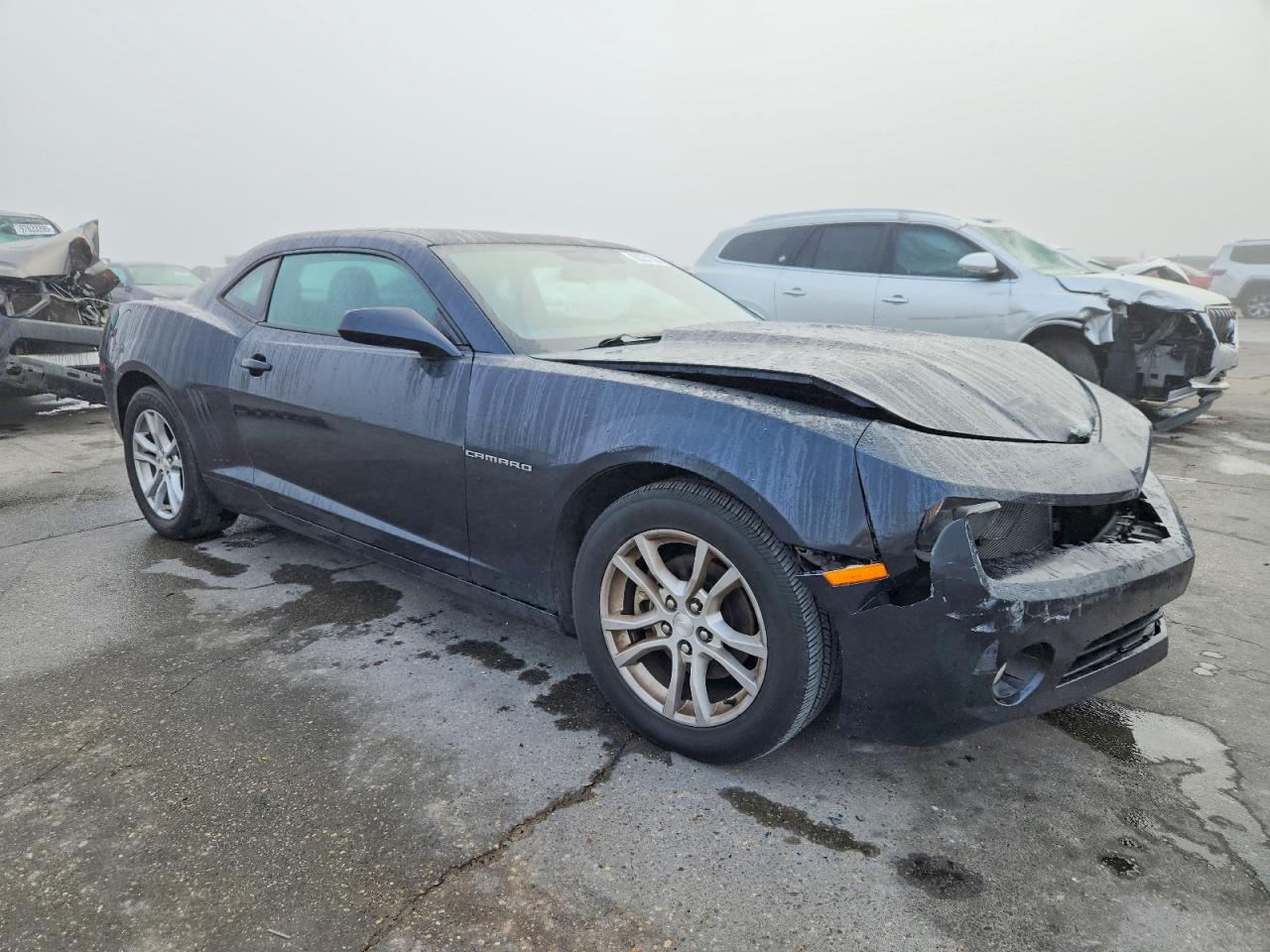 2013 Chevrolet Camaro Lt Blue vin: 2G1FB1E38D9204580