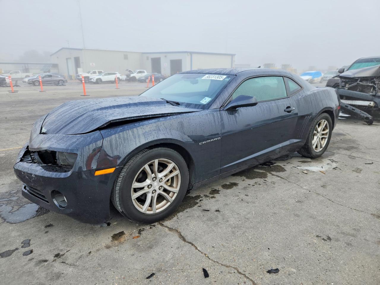 2013 Chevrolet Camaro Lt Blue vin: 2G1FB1E38D9204580