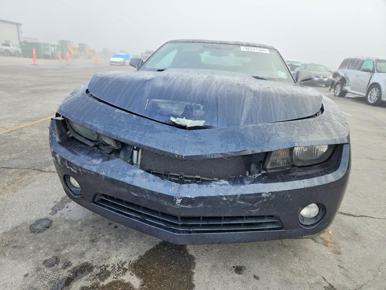 2013 Chevrolet Camaro Lt Blue vin: 2G1FB1E38D9204580