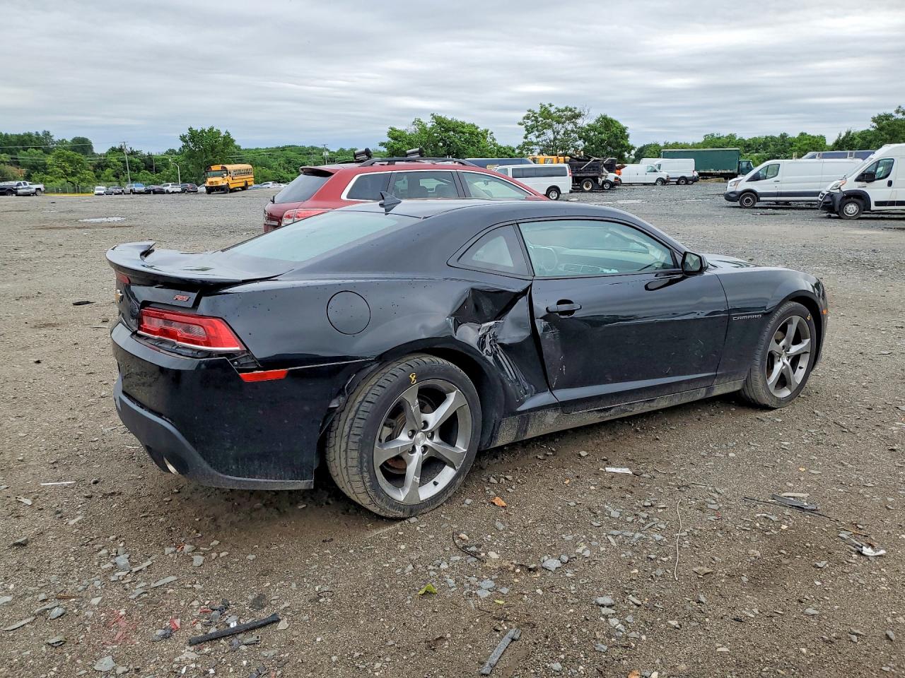 2014 Chevrolet Camaro Lt Black vin: 2G1FB1E38E9230811