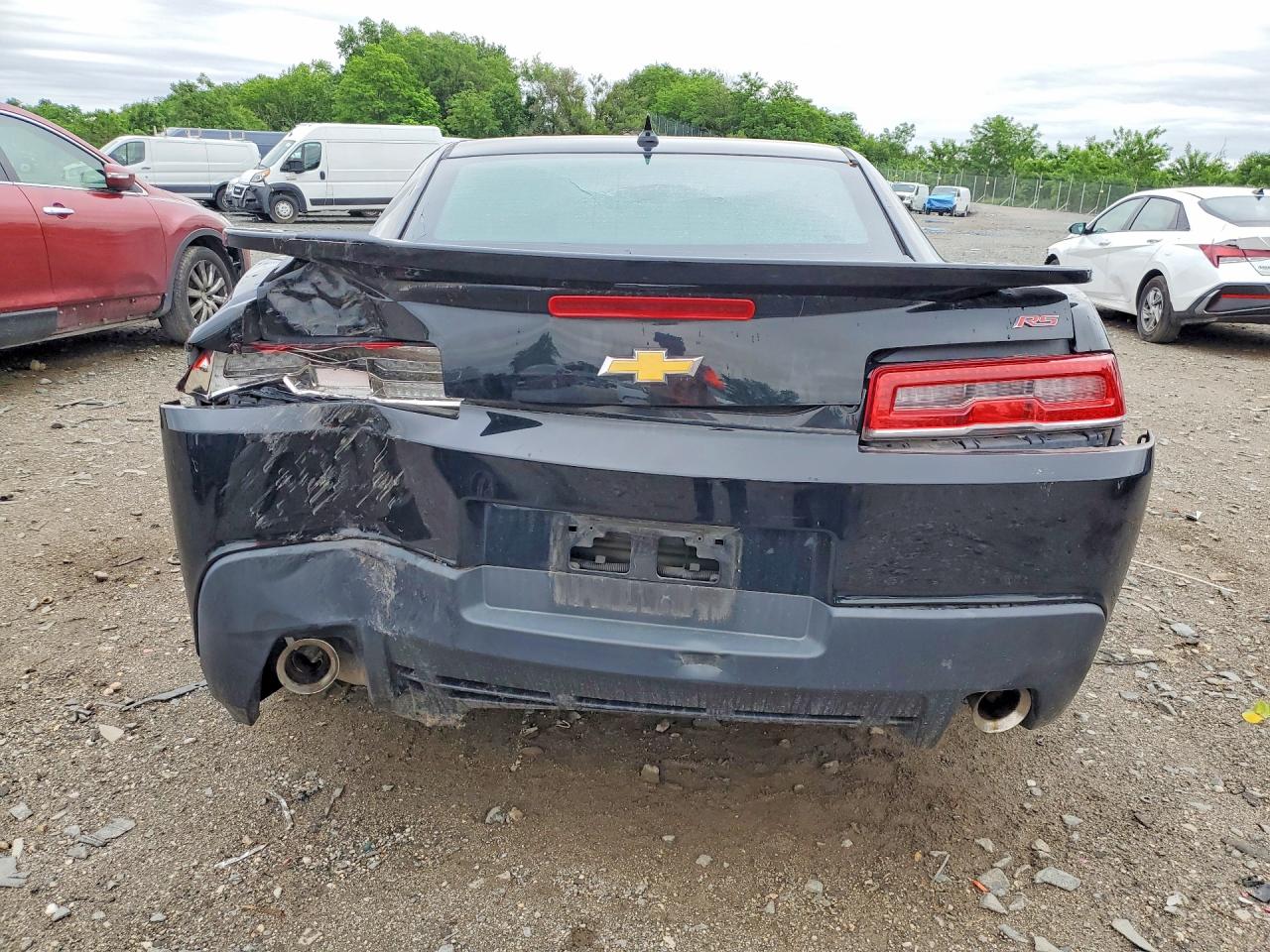 2014 Chevrolet Camaro Lt Black vin: 2G1FB1E38E9230811
