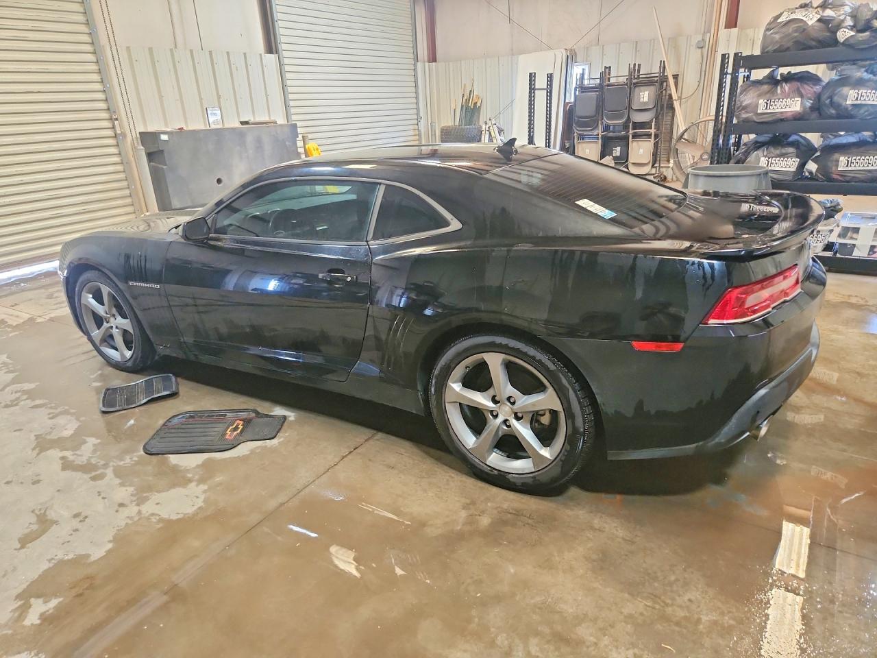 2014 Chevrolet Camaro Lt Black vin: 2G1FB1E38E9241999