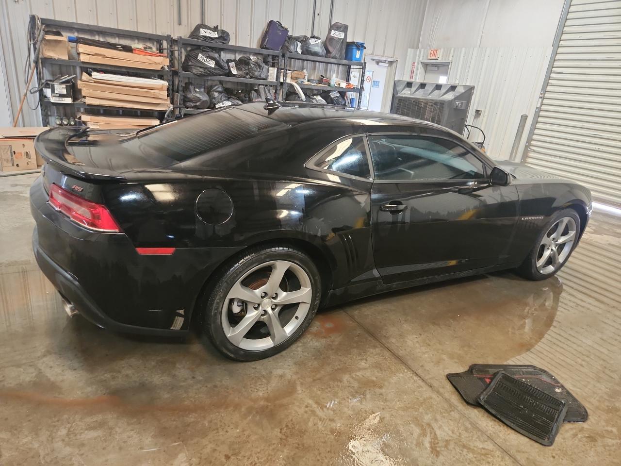 2014 Chevrolet Camaro Lt Black vin: 2G1FB1E38E9241999 Damage: Rear Bumper, Heavy Scratch, 2 To 3 Inches