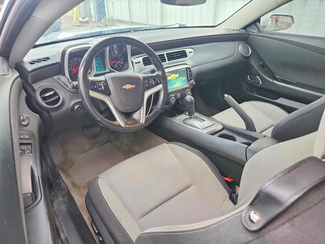 2014 Chevrolet Camaro Lt Silver vin: 2G1FB1E38E9267843