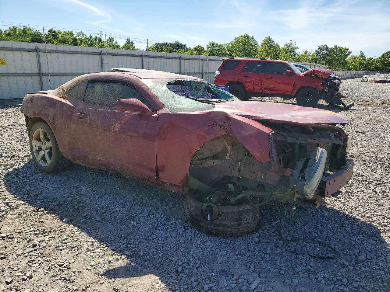 2014 Chevrolet Camaro Lt Burgundy vin: 2G1FB1E38E9288076