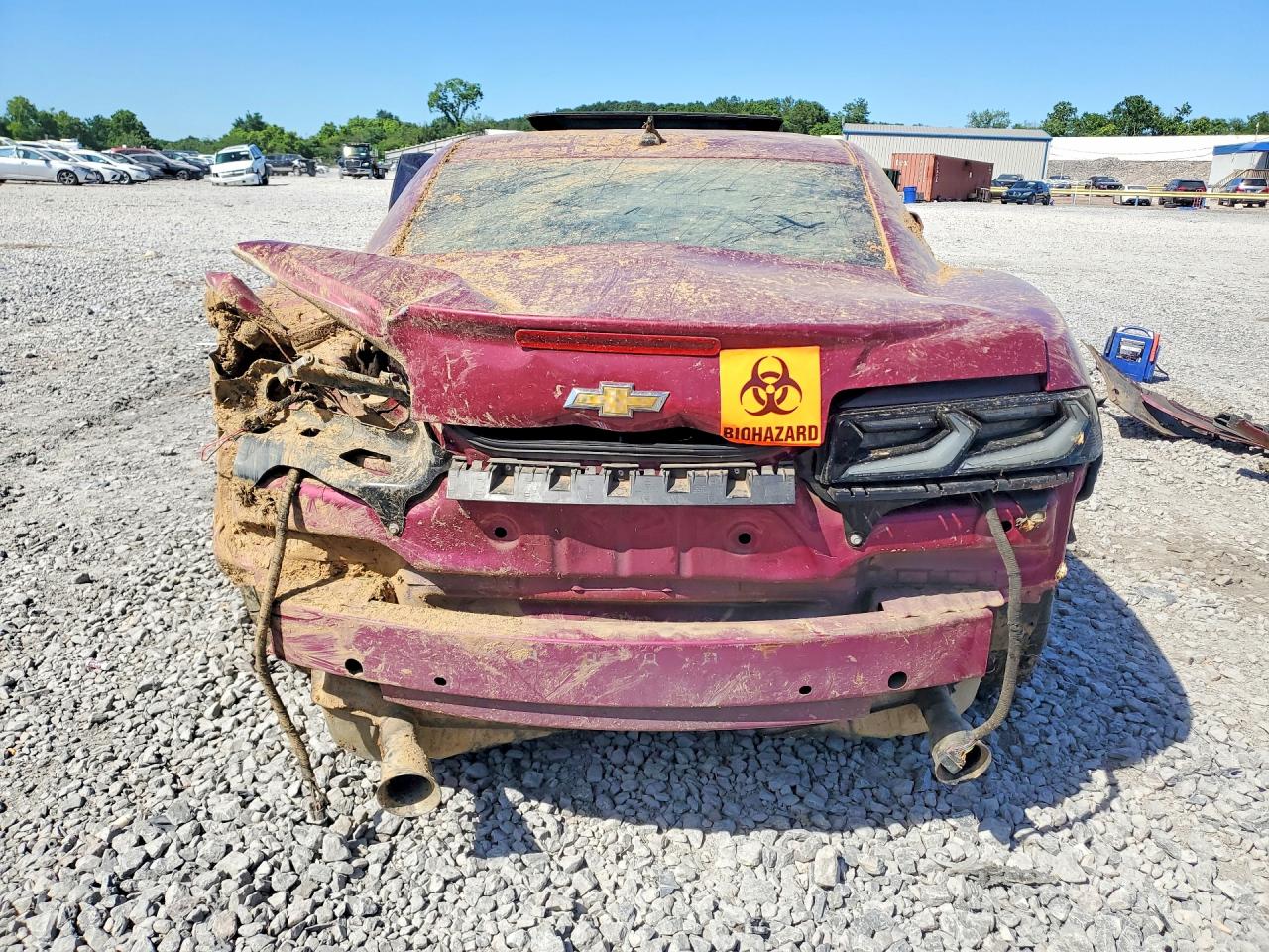 2014 Chevrolet Camaro Lt Burgundy vin: 2G1FB1E38E9288076