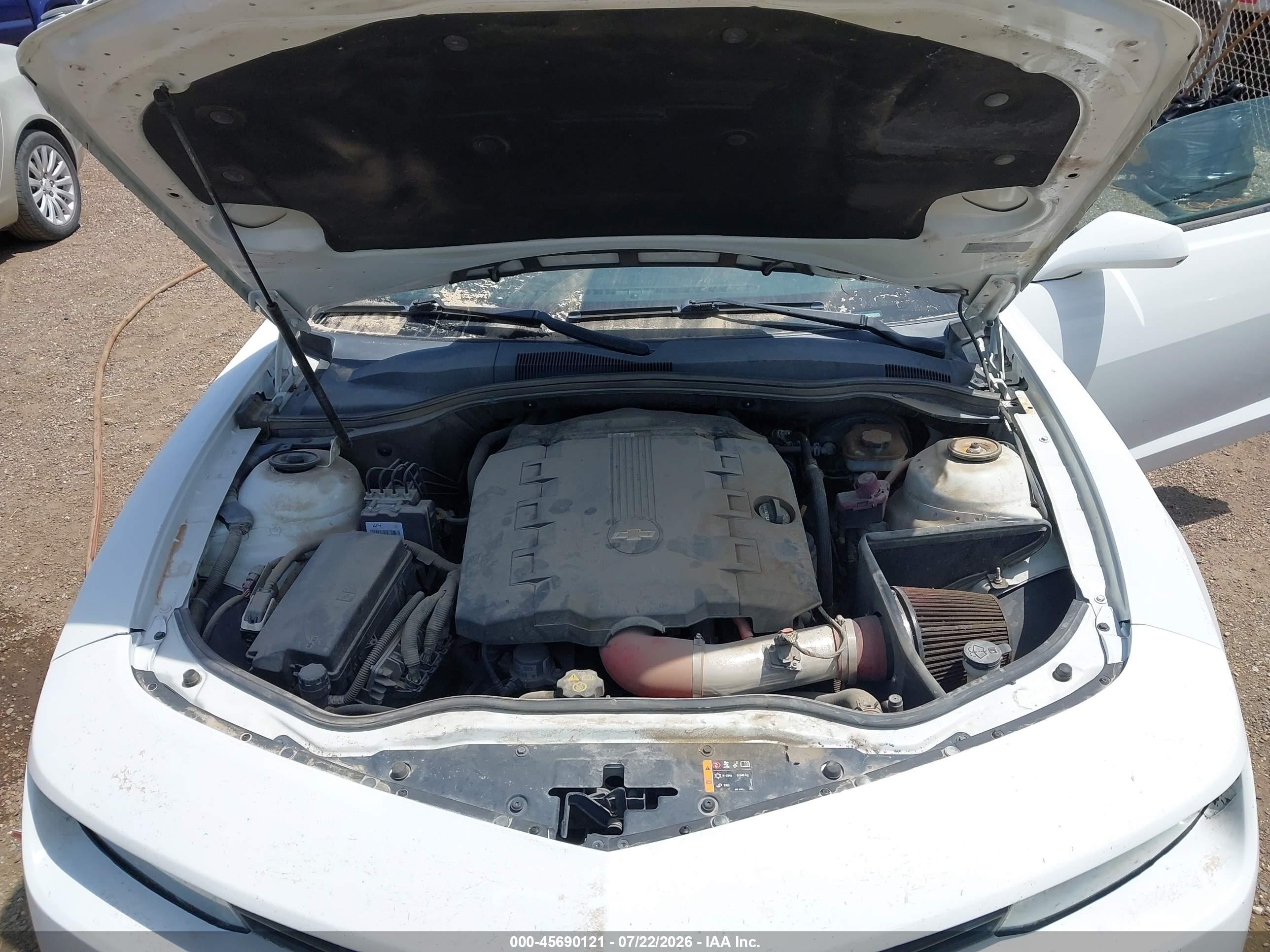 2015 Chevrolet Camaro 2ls White vin: 2G1FB1E38F9135683