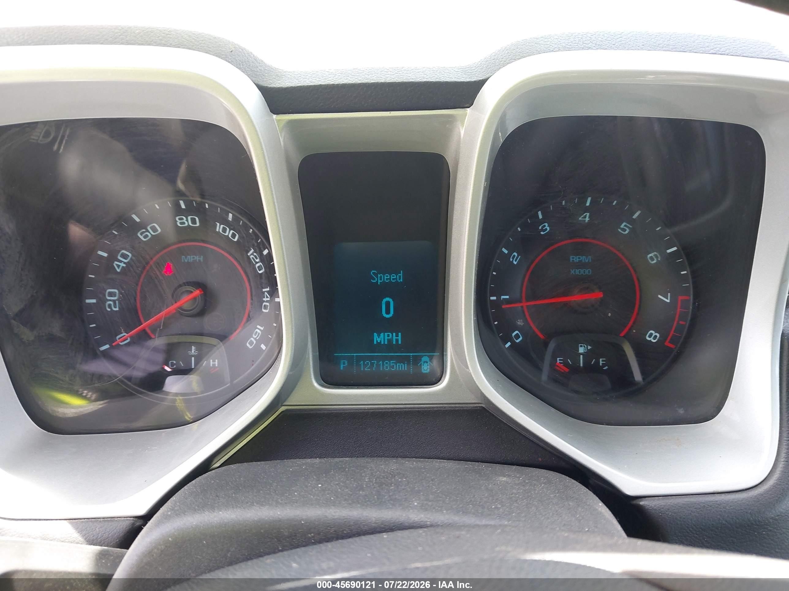 2015 Chevrolet Camaro 2ls White vin: 2G1FB1E38F9135683