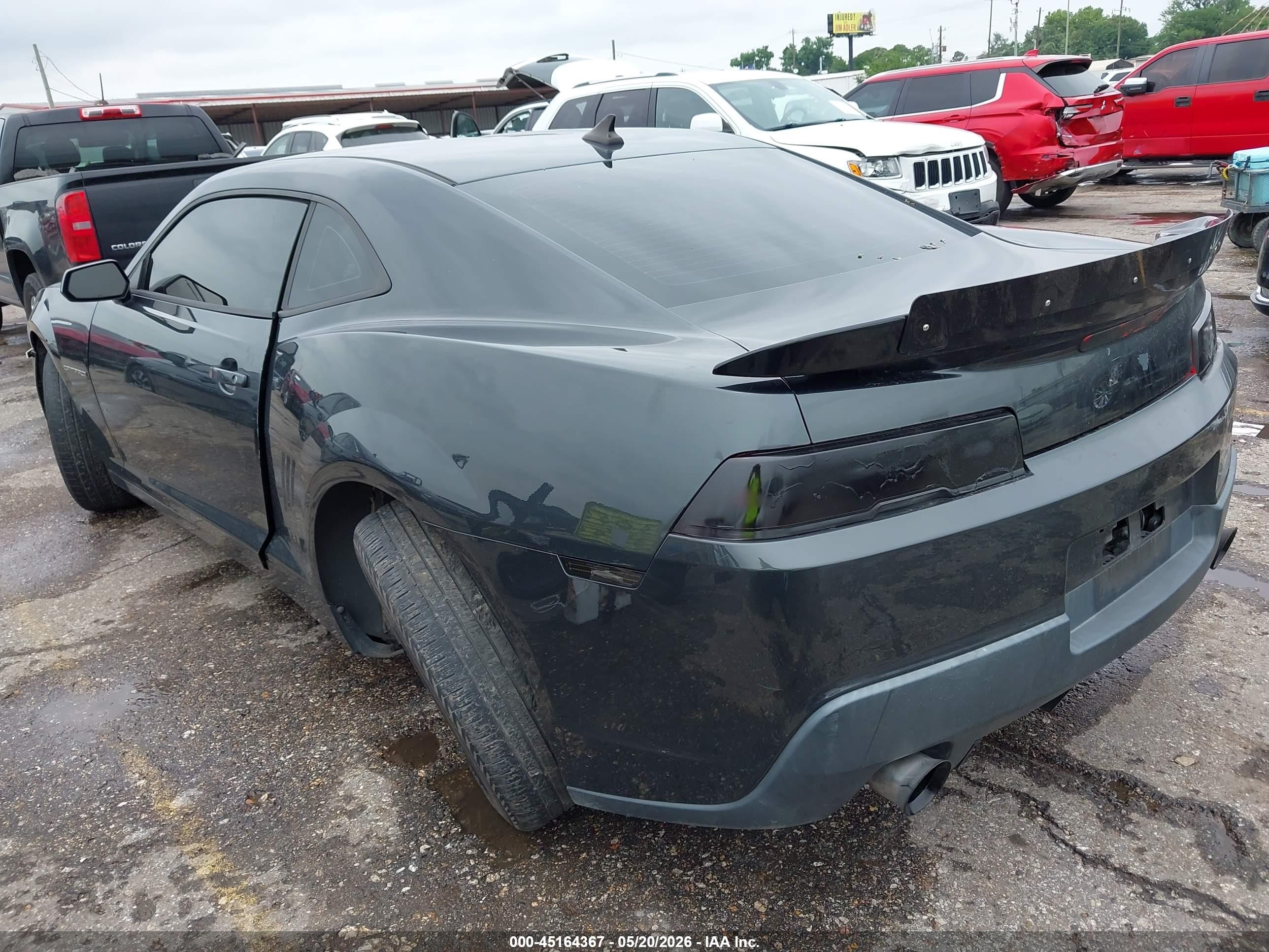 2015 Chevrolet Camaro 2ls Gray vin: 2G1FB1E38F9236545