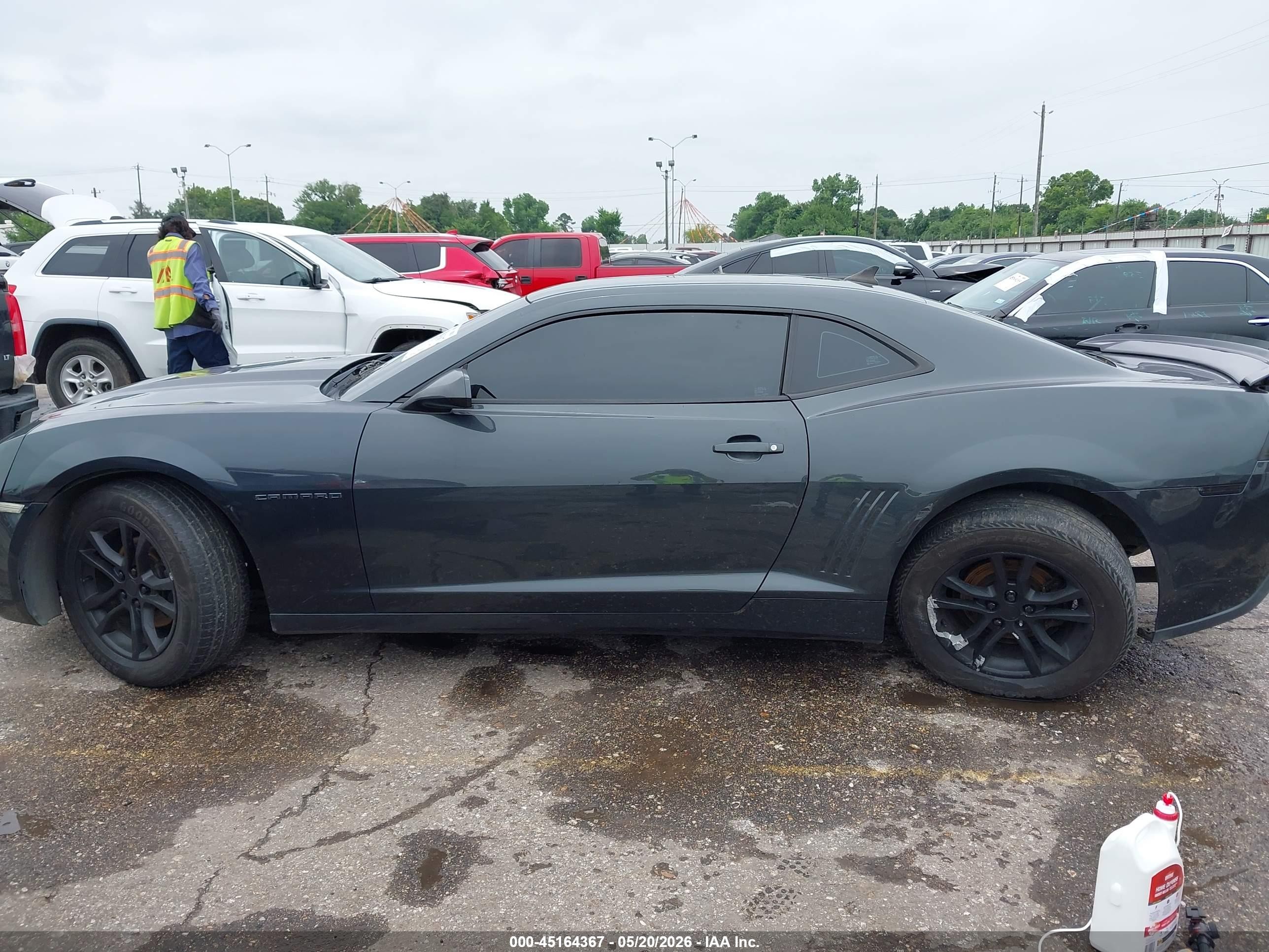 2015 Chevrolet Camaro 2ls Gray vin: 2G1FB1E38F9236545